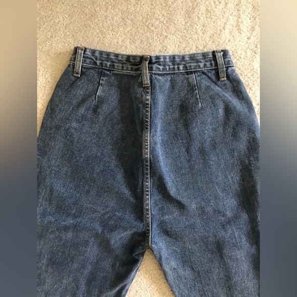 PrettyLittleThing Women’s Blue Wash Cargo Jean Joggers 
 UK 10 size S - Picture 4 of 9